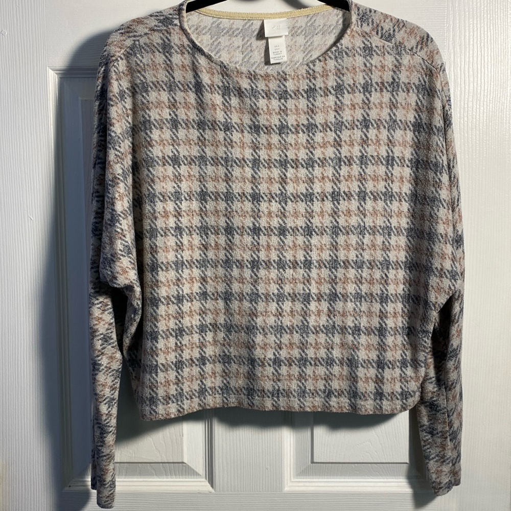 H&M Super Soft Crop Top Small